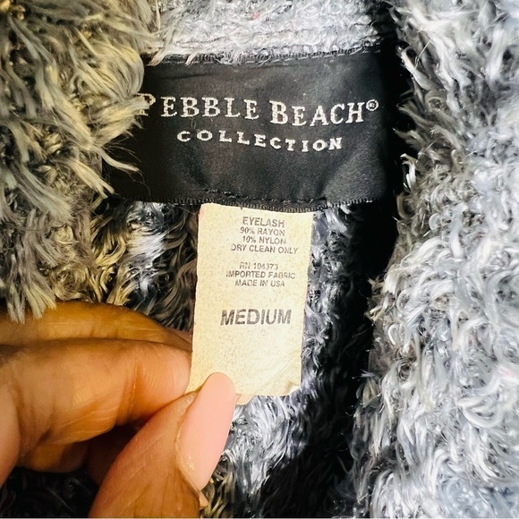 Pebble Beach Vintage Plush Cardigan - Picture 4 of 6